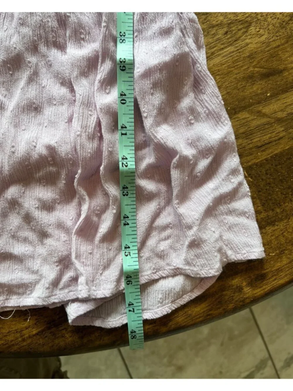 Old Navy Lavender Sleeveless Sundress Midi Dress Ruffle Lined Lilac Keyhole Med - Picture 10 of 11
